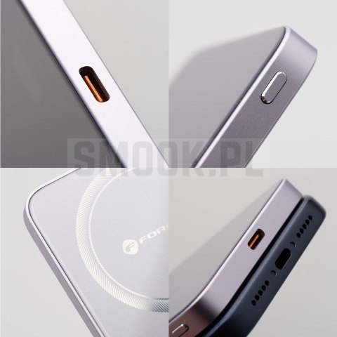 Powerbank zgodny z MagSafe Forcell F-Energy SuperSlim F5K8 QC4.0 PD3.0 15W 5000 mAh fioletowy 0INT