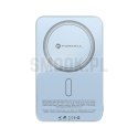 Powerbank zgodny z MagSafe Forcell F-Energy SuperSlim F5K8 QC4.0 PD3.0 15W 5000 mAh niebieski 0INT