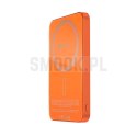 Powerbank zgodny z MagSafe Forcell F-Energy SuperSlim F5K8 QC4.0 PD3.0 15W 5000 mAh pomarańczowy 0INT