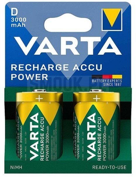 VARTA bateria akumulatorowa R20 (Typ D) 3000mAh Accu Power 2 szt