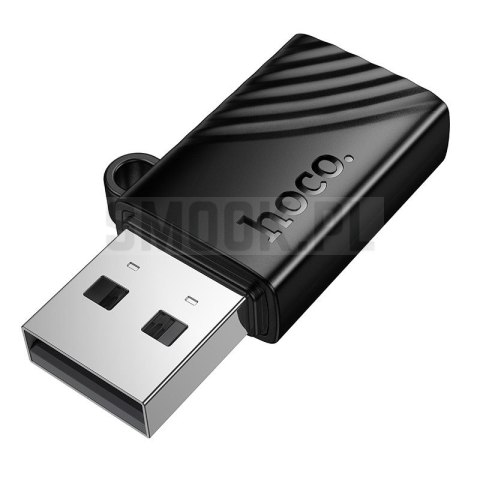 Czytnik kart TF 2.0 USB-A Hoco HB53 czarny