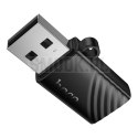 Czytnik kart TF 2.0 USB-A Hoco HB53 czarny
