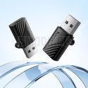 Czytnik kart TF 2.0 USB-A Hoco HB53 czarny