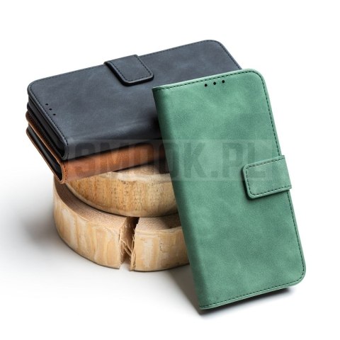 Etui z klapką na Honor 600 LITE Tender Book zielone