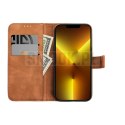 Etui z klapką na Honor 600 PRO Tender Book brązowe