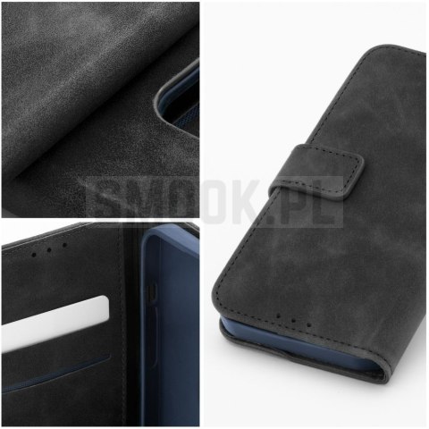 Etui z klapką na Honor 600 PRO Tender Book czarne