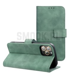 Etui z klapką na Honor 600 PRO Tender Book zielone