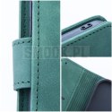 Etui z klapką na Honor 600 PRO Tender Book zielone