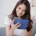 Etui z klapką na Honor 600 Smart Case Book granatowe