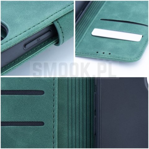 Etui z klapką na Honor 600 Tender Book zielone