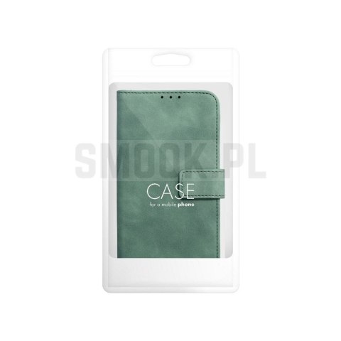 Etui z klapką na Honor 600 Tender Book zielone