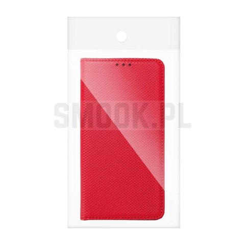 Etui z klapką na Motorola G17 Smart Case Book czerwone