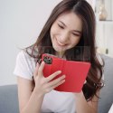 Etui z klapką na Motorola G67 / G77 Smart Case Book czerwone