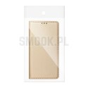 Etui z klapką na Oppo A6k Smart Case Book złote