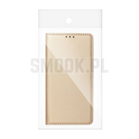 Etui z klapką na Realme C100 5G Smart Case Book złote