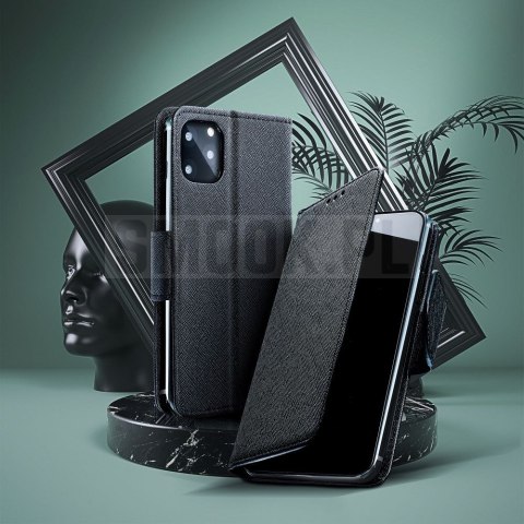 Etui z klapką na iPhone 17 PRO MAX / 18 PRO MAX Fancy Book czarne