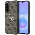 GUESS futerał do SAMSUNG Galaxy A37 GUHCSA374GMGBR (4G Big Metal Logo) brązowy