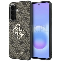GUESS futerał do SAMSUNG Galaxy A37 GUHCSA374GMGBR (4G Big Metal Logo) brązowy