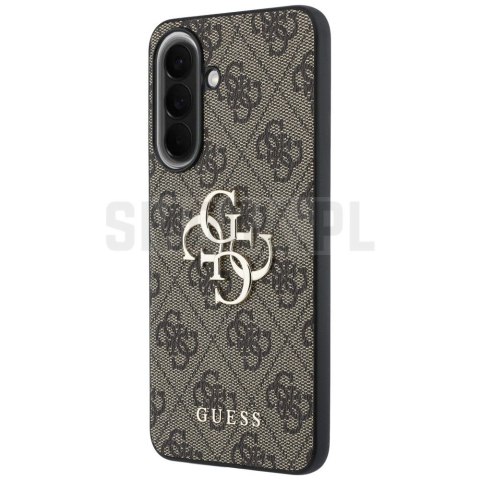 GUESS futerał do SAMSUNG Galaxy A37 GUHCSA374GMGBR (4G Big Metal Logo) brązowy