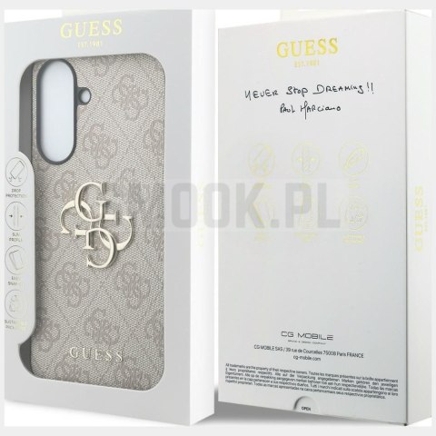 GUESS futerał do SAMSUNG Galaxy A37 GUHCSA374GMGPI (4G PU Big Logo) różowy