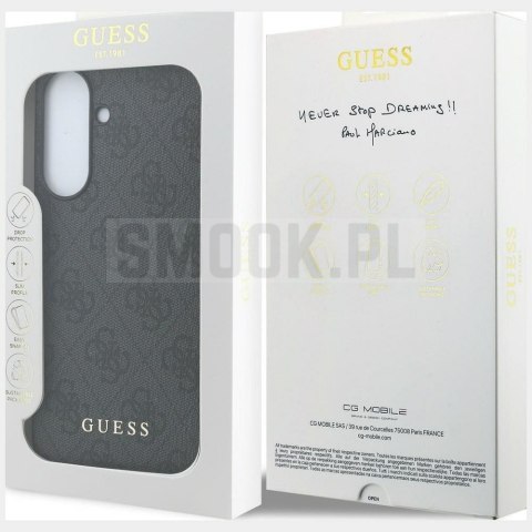 GUESS futerał do SAMSUNG Galaxy A37 GUHCSA37G4GFGR (PU 4G Classic) czarny