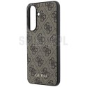 GUESS futerał do SAMSUNG Galaxy A37 GUHCSA37GF4GBR (PU 4G Classic Logo with Charm) brązowy