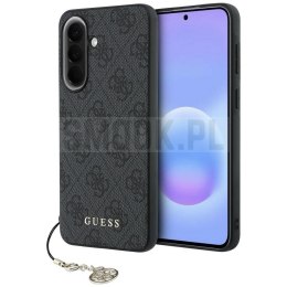 GUESS futerał do SAMSUNG Galaxy A37 GUHCSA37GF4GGR (PU 4G Classic Logo with Charm) czarny