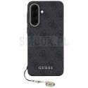 GUESS futerał do SAMSUNG Galaxy A37 GUHCSA37GF4GGR (PU 4G Classic Logo with Charm) czarny