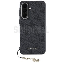 GUESS futerał do SAMSUNG Galaxy A37 GUHCSA37GF4GGR (PU 4G Classic Logo with Charm) czarny