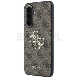 GUESS futerał do SAMSUNG Galaxy A57 GUHCSA574GMGBR (4G Big Metal Logo) brązowy