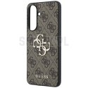 GUESS futerał do SAMSUNG Galaxy A57 GUHCSA574GMGBR (4G Big Metal Logo) brązowy