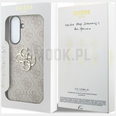 GUESS futerał do SAMSUNG Galaxy A57 GUHCSA574GMGPI (4G PU Big Logo) różowy