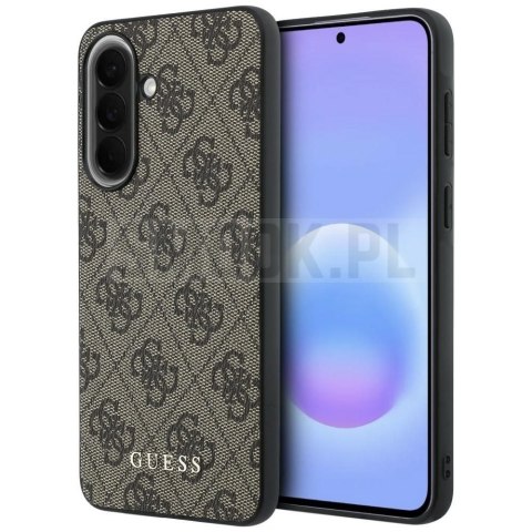 GUESS futerał do SAMSUNG Galaxy A57 GUHCSA57G4GFBR (PU 4G Classic) brązowy