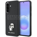 KARL LAGERFELD futerał do SAMSUNG A37 KLHCSA37PSAKCMPK (Saffiano W/ K&C Metal Logo) czarny