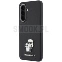 KARL LAGERFELD futerał do SAMSUNG A37 KLHCSA37PSAKCMPK (Saffiano W/ K&C Metal Logo) czarny