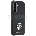 KARL LAGERFELD futerał do SAMSUNG A57 KLHCSA57PSAKCMPK (Saffiano W/ K&C Metal Logo) czarny