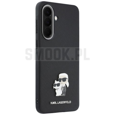 KARL LAGERFELD futerał do SAMSUNG A57 KLHCSA57PSAKCMPK (Saffiano W/ K&C Metal Logo) czarny