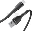 Kabel USB A do Typ C VEGER PD 11V 6A 66W AC04 1,2 m czarny