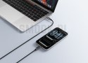 Kabel z wyświetlaczem LED USB C do USB C VEGER PD 5A 100W 1,5 m CC1-XHJ czarny