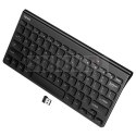 Klawiatura bezprzewodowa 2.4G QWERTY Hoco GM70 czarna
