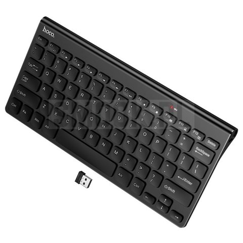 Klawiatura bezprzewodowa 2.4G QWERTY Hoco GM70 czarna