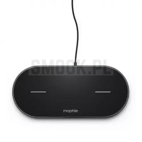 Ładowarka indukcyjna 2x10W Mophie Universal Wireless Dual czarna