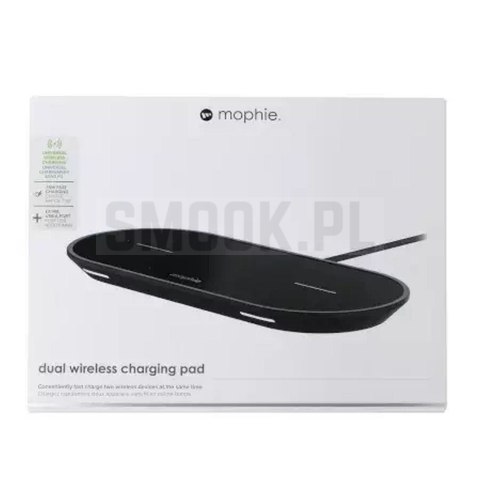 Ładowarka indukcyjna 2x10W Mophie Universal Wireless Dual czarna