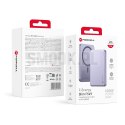 Powerbank zgodny z MagSafe Forcell F-Energy Slim F5K9 QC4.0 PD3.0 15W 5000 mAh fioletowy 0INT