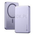 Powerbank zgodny z MagSafe Forcell F-Energy Slim F5K9 QC4.0 PD3.0 15W 5000 mAh fioletowy 0INT