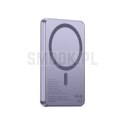 Powerbank zgodny z MagSafe Forcell F-Energy Slim F5K9 QC4.0 PD3.0 15W 5000 mAh fioletowy 0INT