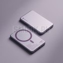 Powerbank zgodny z MagSafe Forcell F-Energy Slim F5K9 QC4.0 PD3.0 15W 5000 mAh fioletowy 0INT