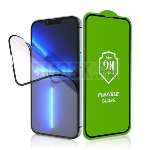 Szkło hybrydowe Bestsuit Flexible 5D Full Glue do iPhone 17 Pro / 18 Pro czarny