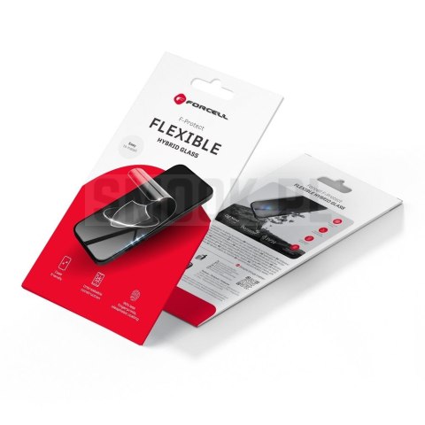 Szkło hybrydowe do iPhone 17 PRO / 18 PRO Forcell Flexible 5D czarne