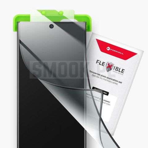 Szkło hybrydowe do iPhone 17 PRO / 18 PRO Forcell Flexible 5D czarne